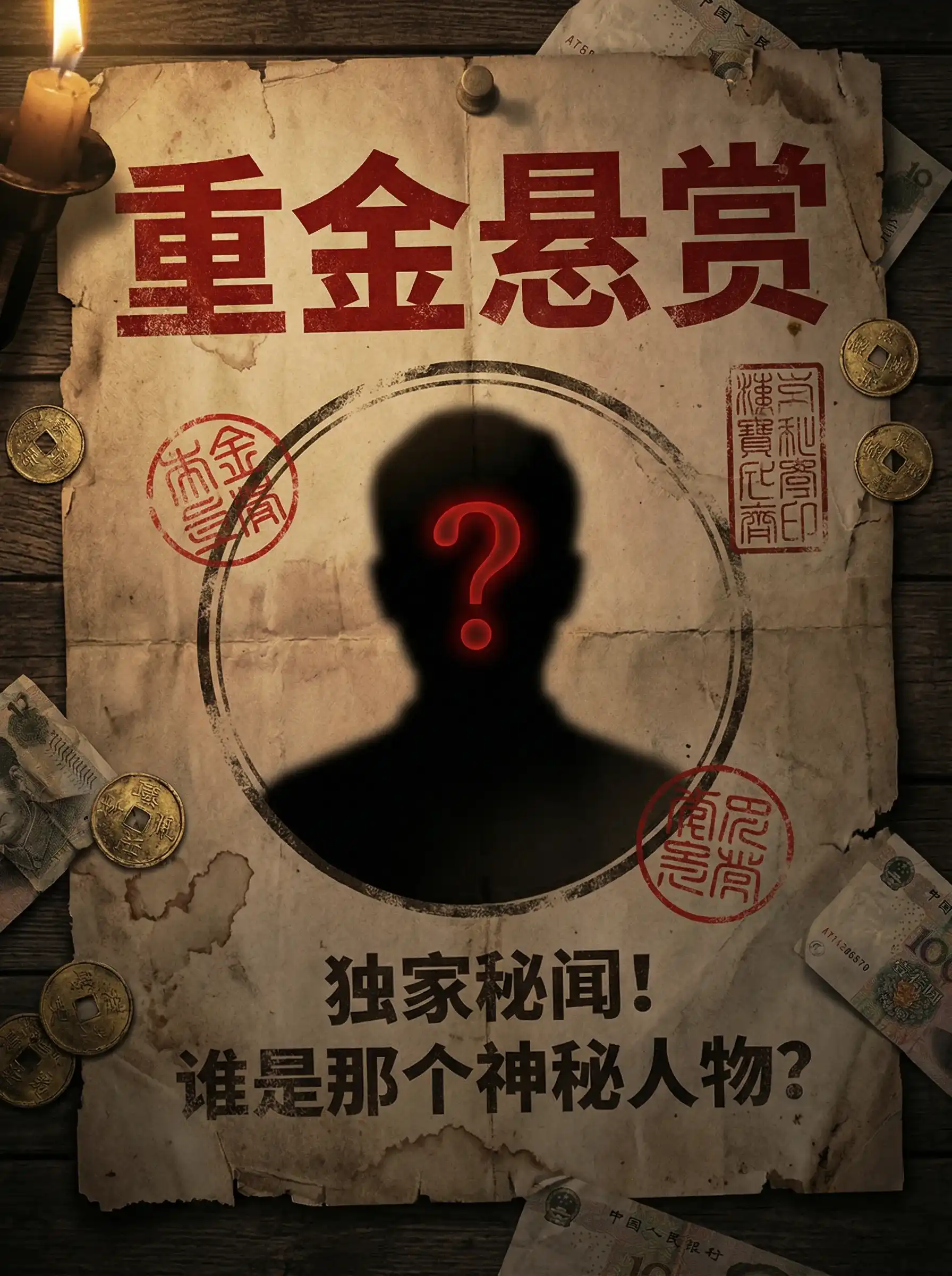 黑料大赛 - 重金悬赏线索征集令